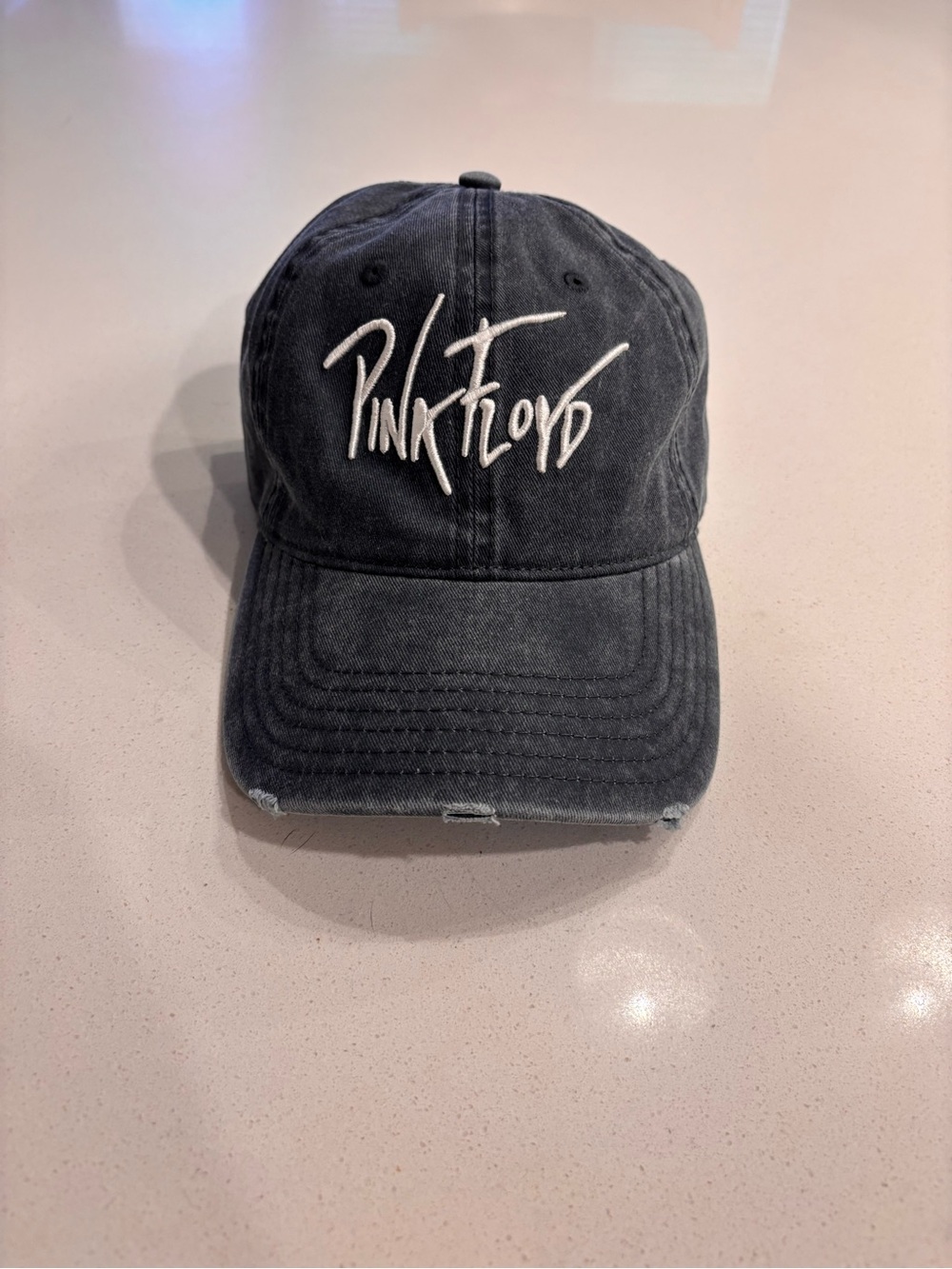 Pink Floyd Baseball Cap with White Script Logo